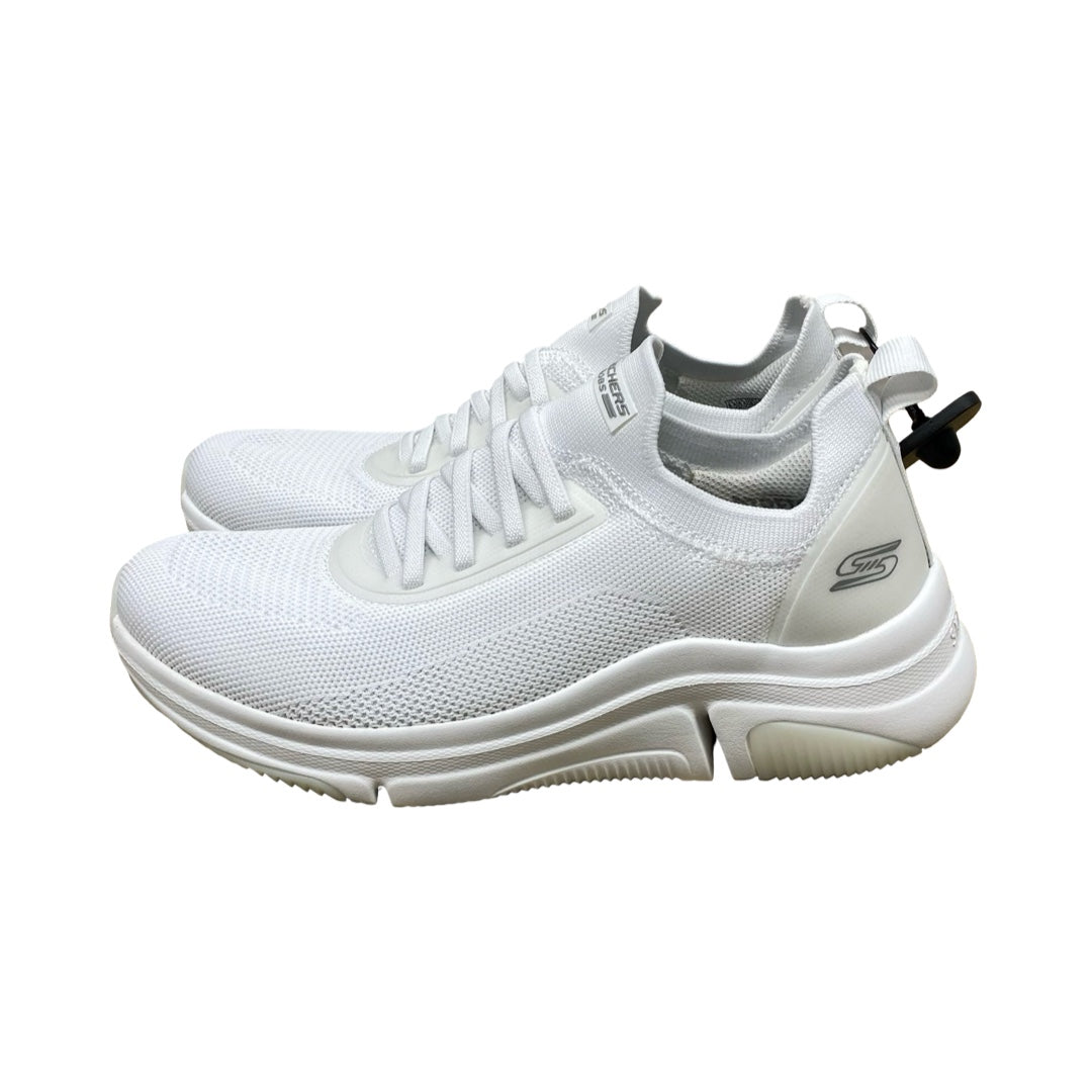 Shoes Athletic By Skechers In White, Size:8.5