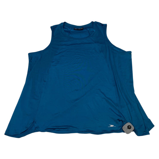 Athletic Tank Top By Clothes Mentor In Blue, Size:Xl