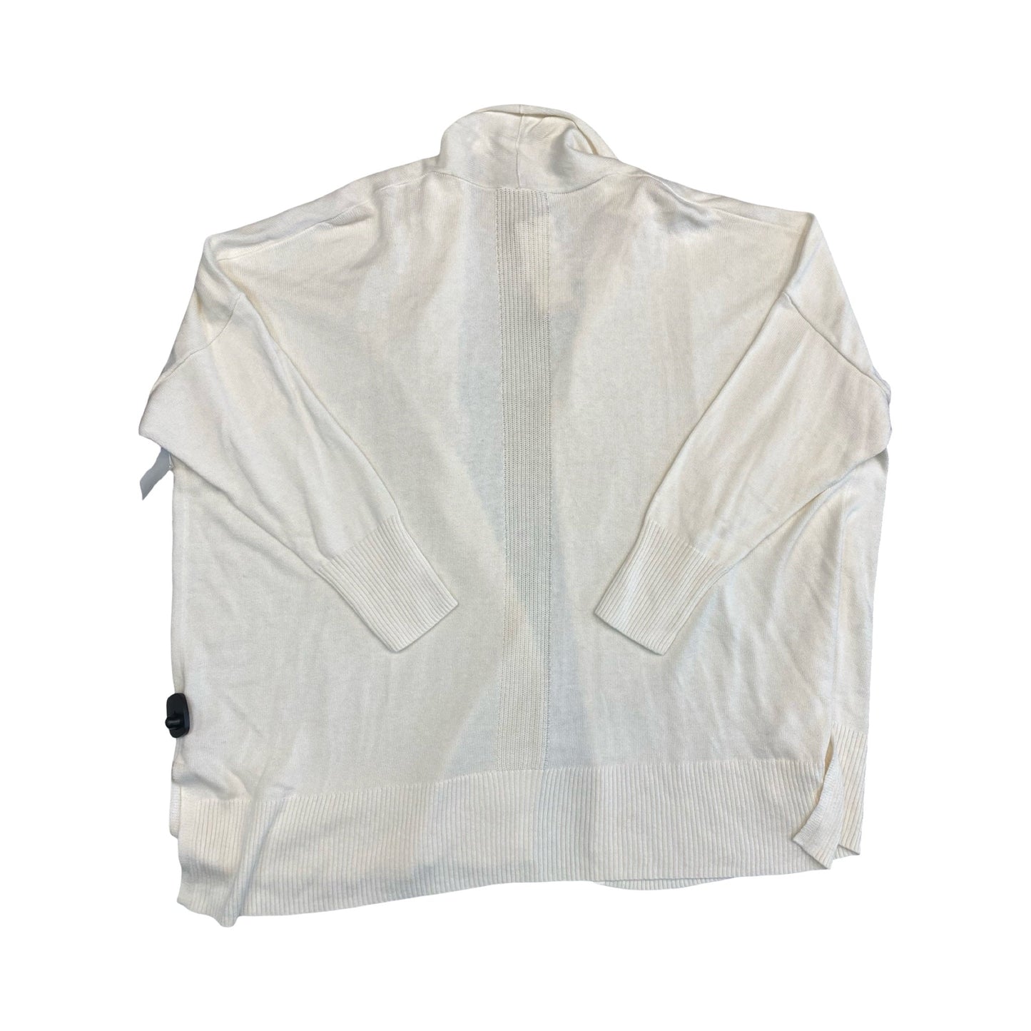 Sweater Cardigan By Calia In Cream, Size:1X