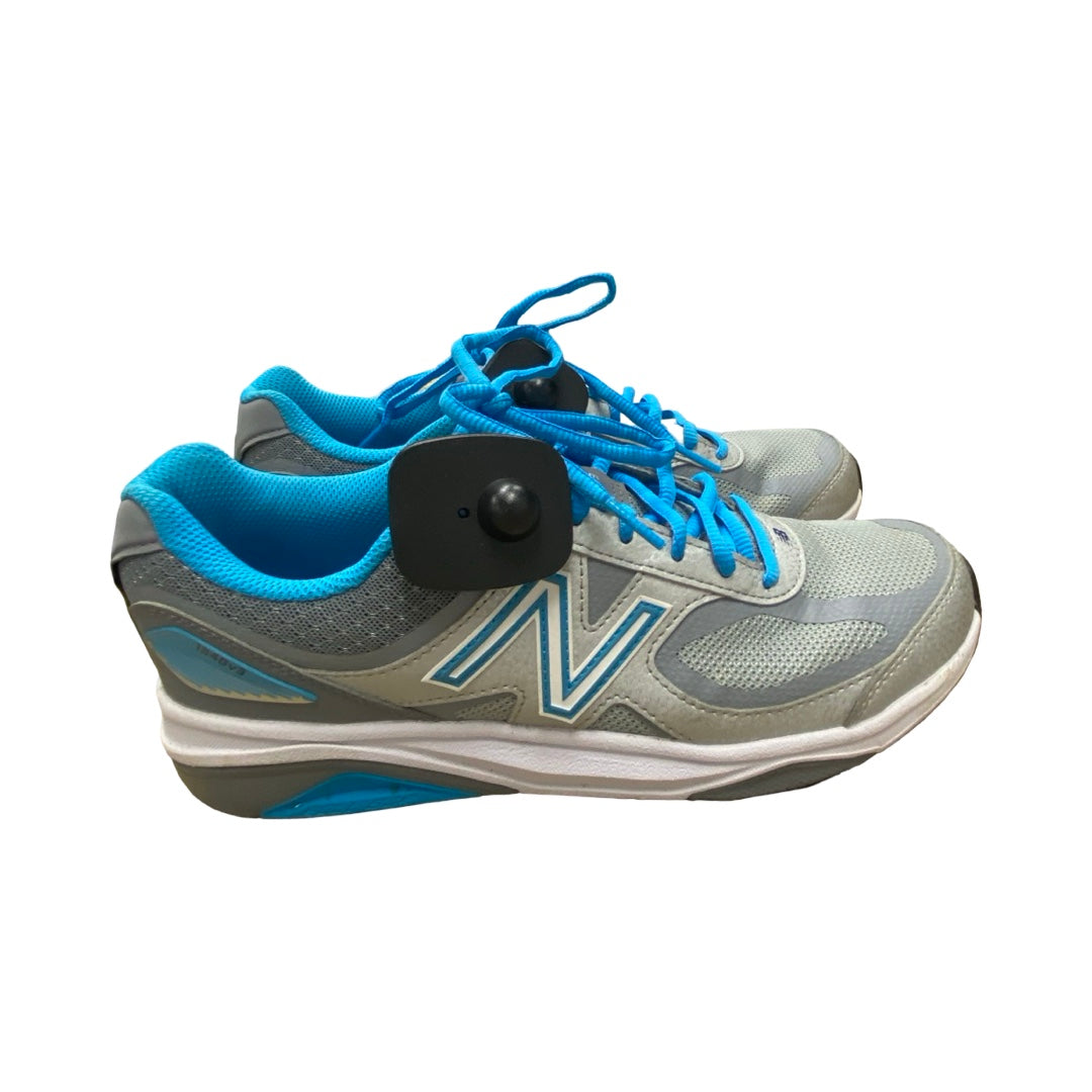 Shoes Athletic By New Balance In Blue & Grey, Size:9.5