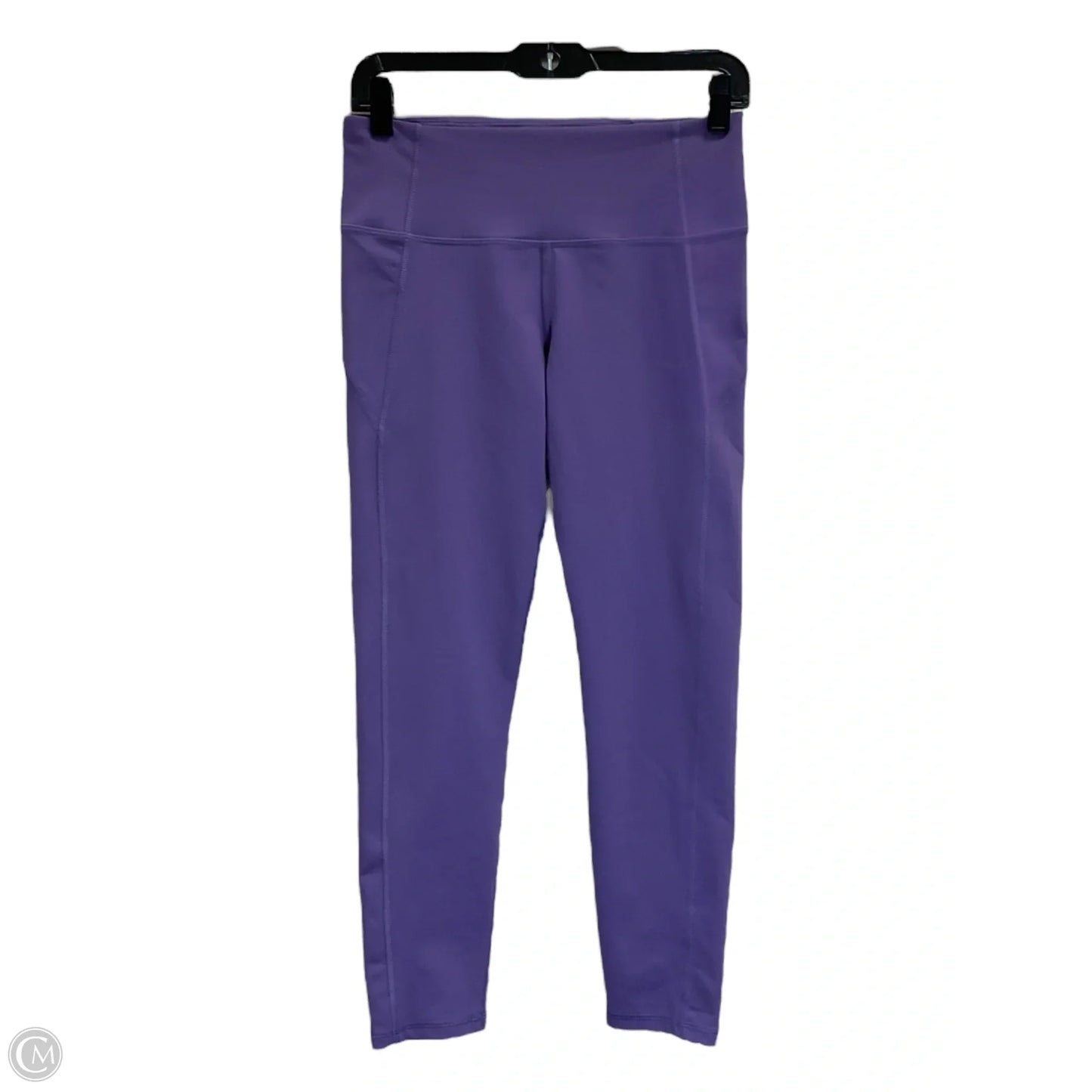 Athletic Leggings By Under Armour In Purple, Size: M