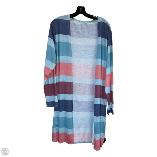 Cardigan By Clothes Mentor In Blue, Size: Xl
