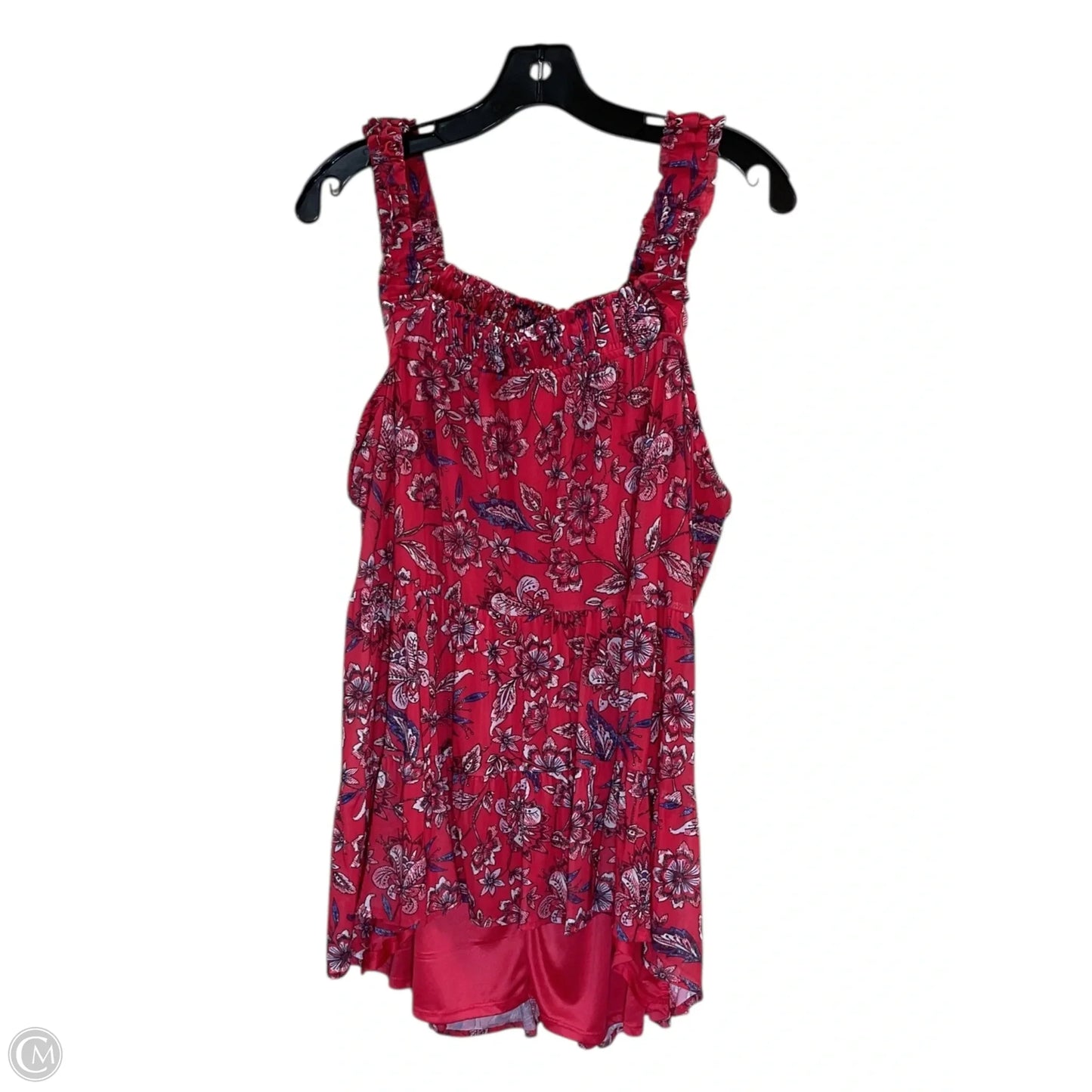 Top Sleeveless By Maurices In Red, Size: Xl