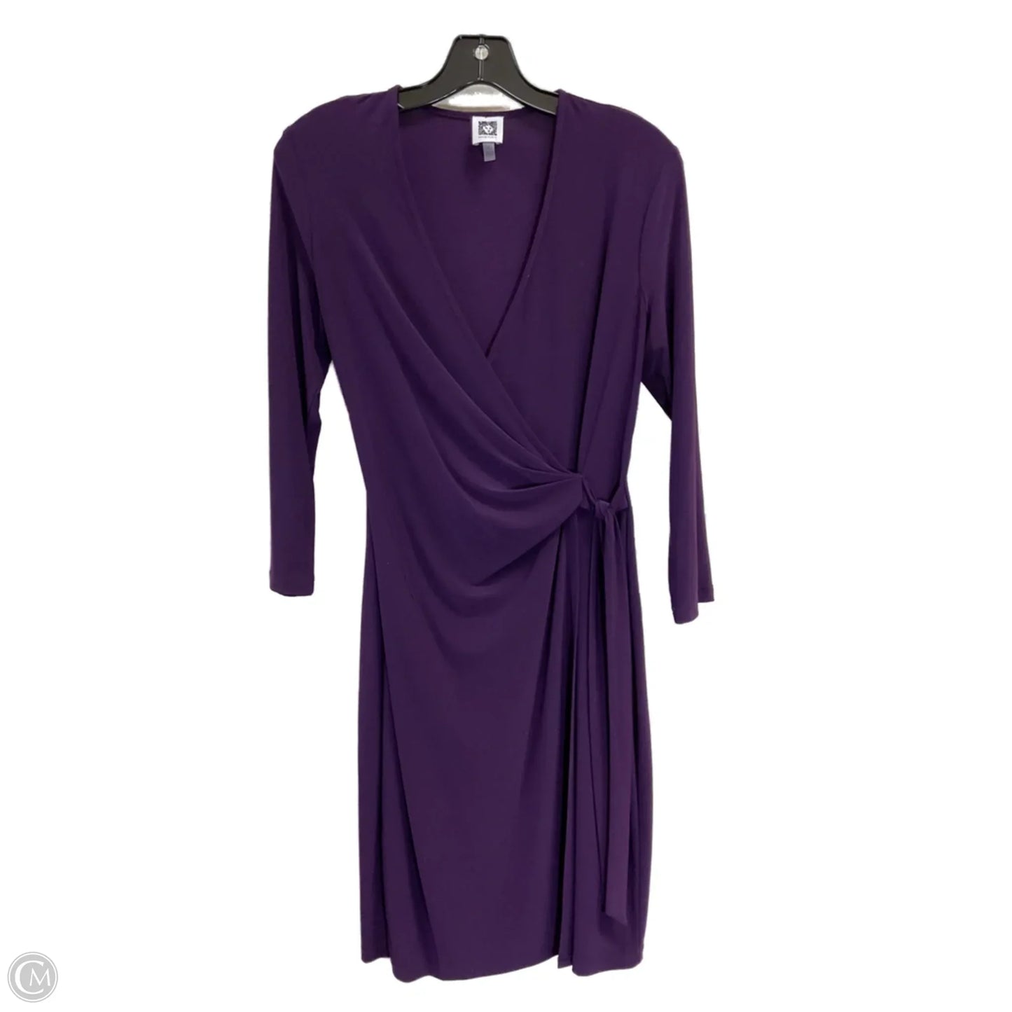 Dress Work By Anne Klein In Purple, Size: S