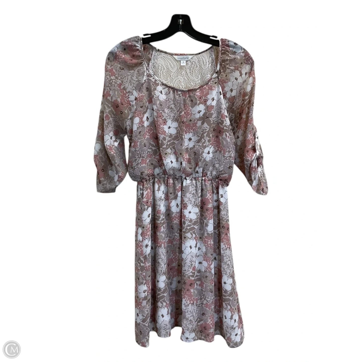 Dress Work By Charming Charlie In Pink & Tan, Size: S