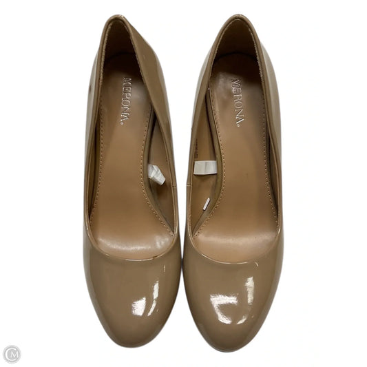 Shoes Heels Stiletto By Merona In Tan, Size: 5.5