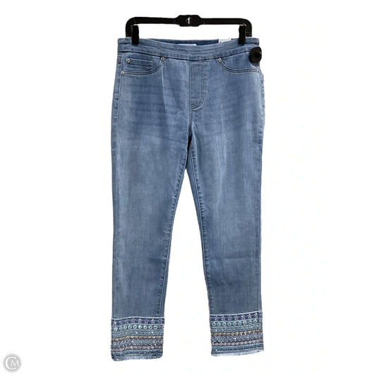 Capris By Tribal In Blue Denim, Size: 6