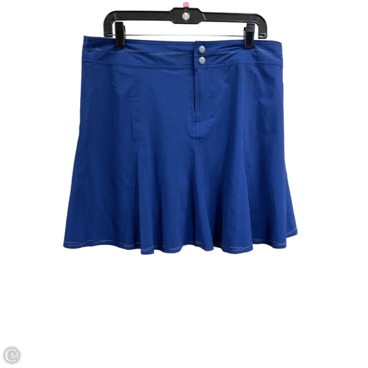 Athletic Skort By Title Nine In Blue, Size: L