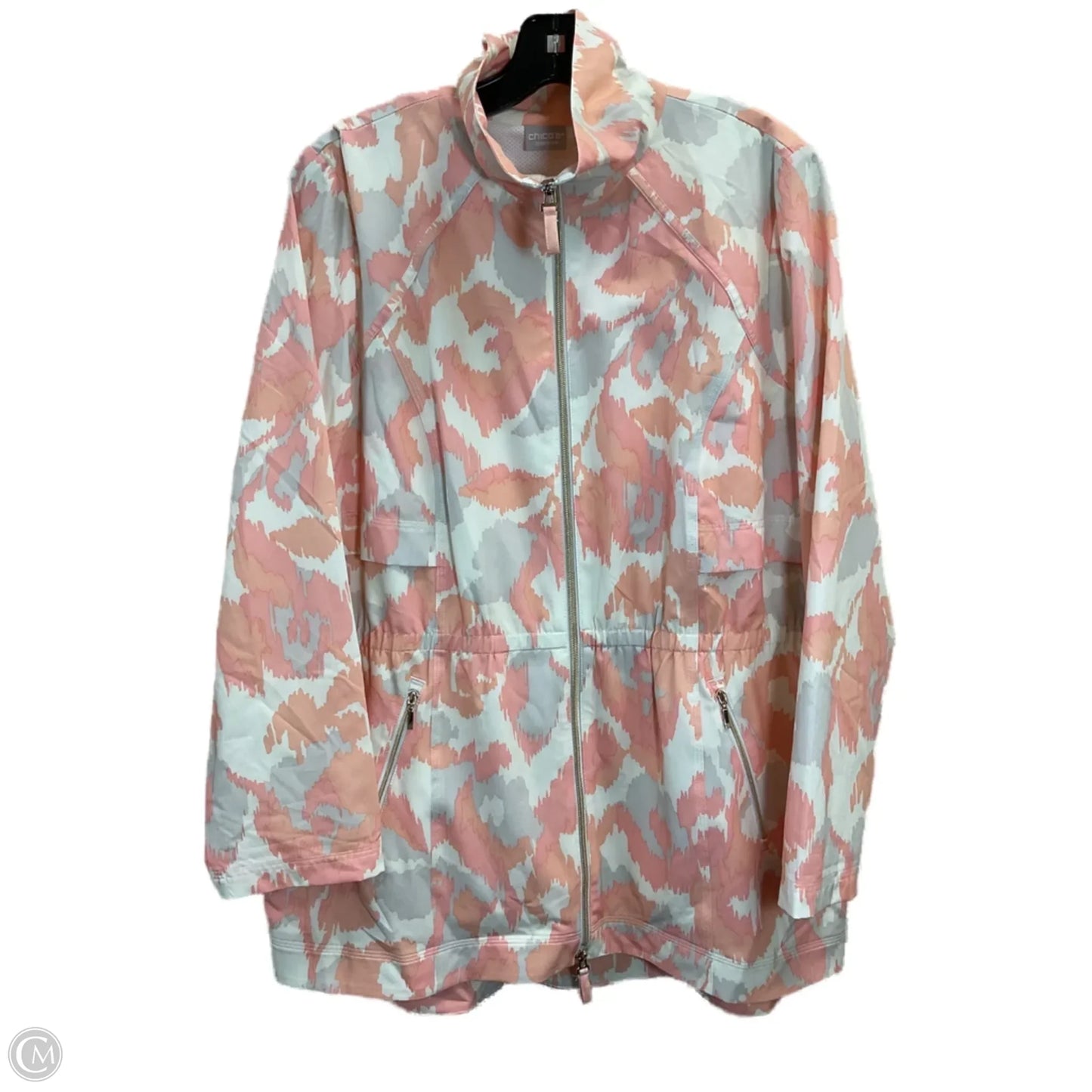 Jacket Other By Chicos In Orange, Size: L