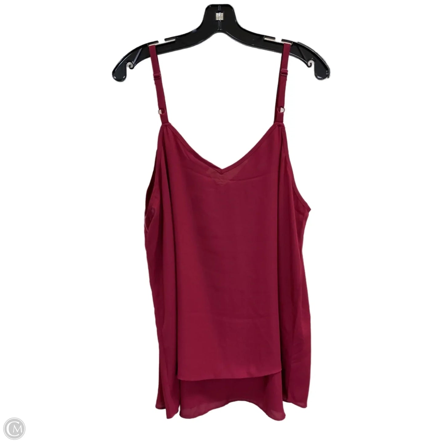 Top Sleeveless By Torrid In Red, Size: L