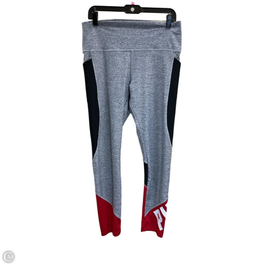Athletic Leggings By Pink In Grey, Size: Xl