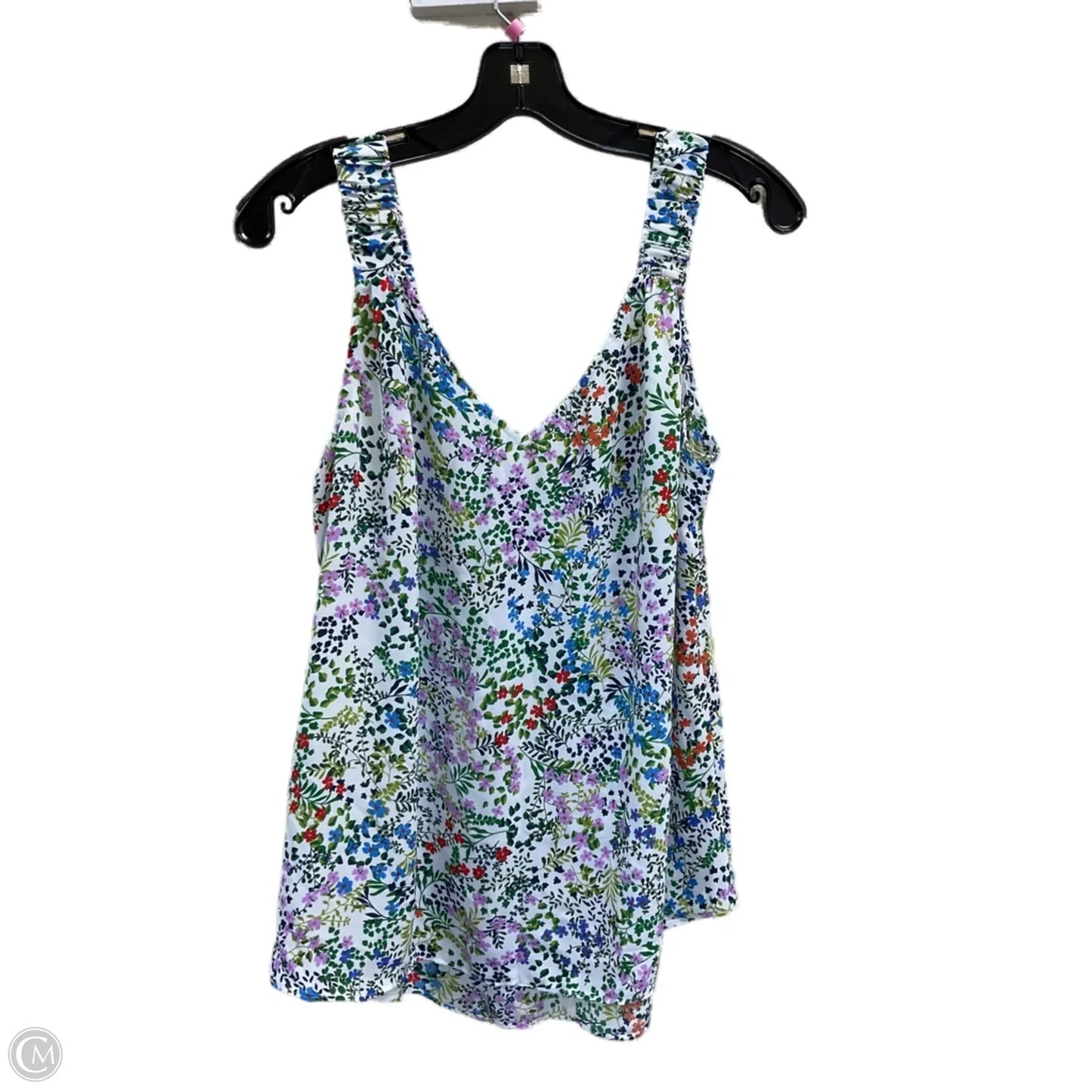 Top Sleeveless By Cabi In Multi-colored, Size: M