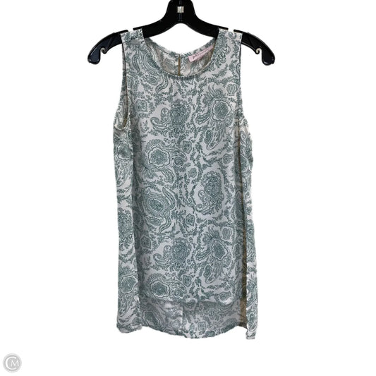 Top Sleeveless By Philosophy In Green, Size: Xs