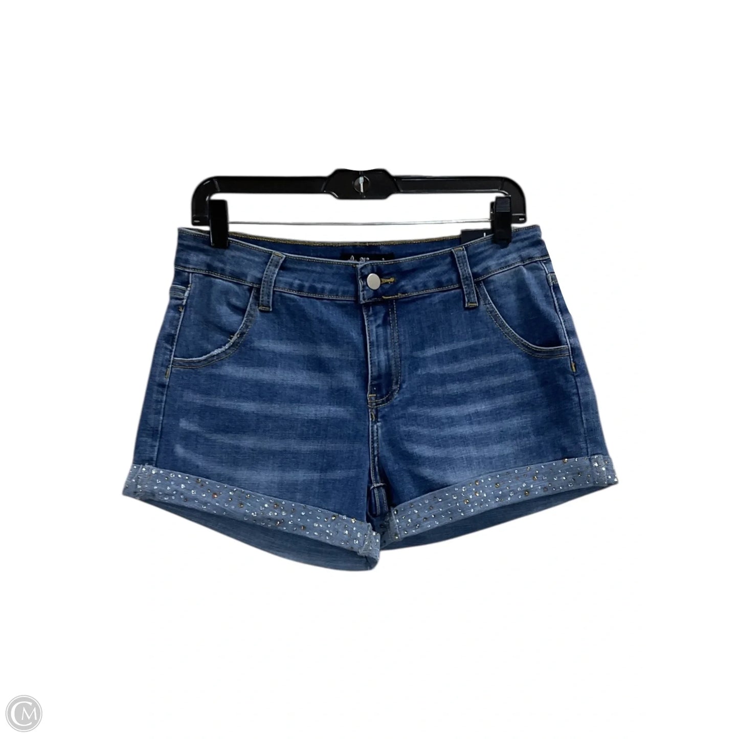Shorts By Vocal In Blue Denim, Size: 12