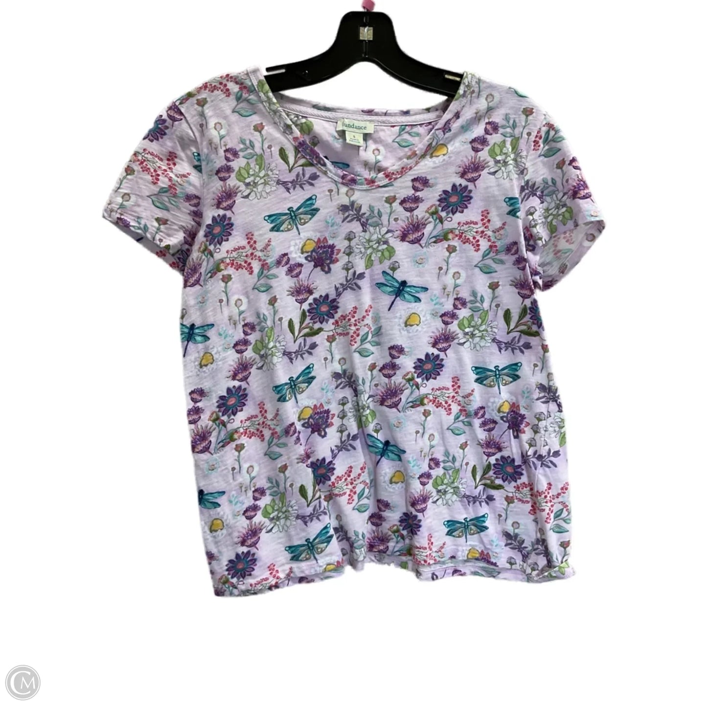 Top Short Sleeve By Sundance In Pink, Size: S