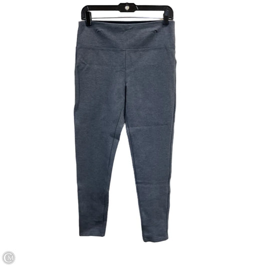 Athletic Leggings By Eddie Bauer In Grey, Size: L