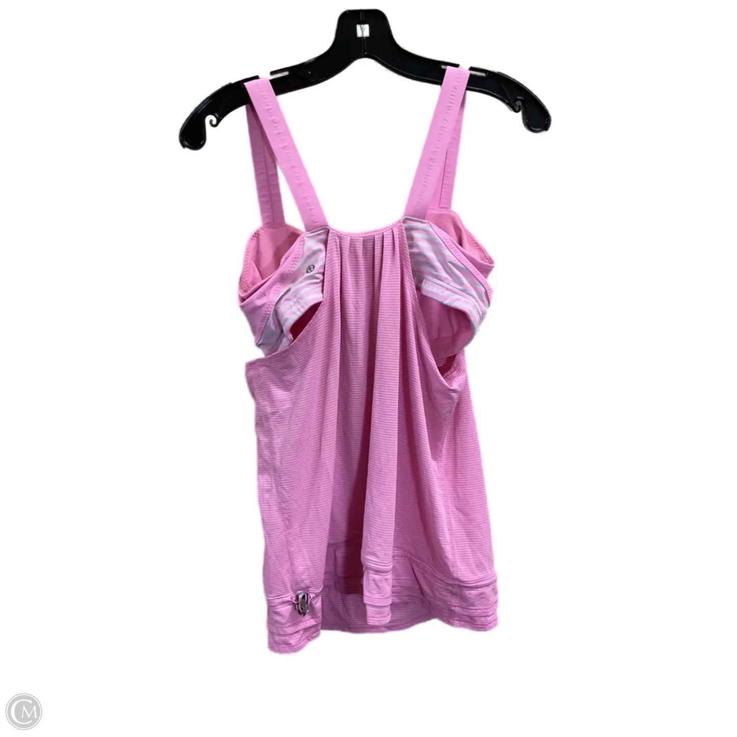 Athletic Tank Top By Lululemon In Pink, Size: M