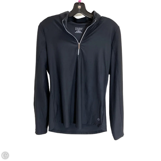 Top Long Sleeve By Tribal In Black, Size: S