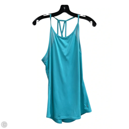 Athletic Tank Top By Layer 8 In Teal, Size: M