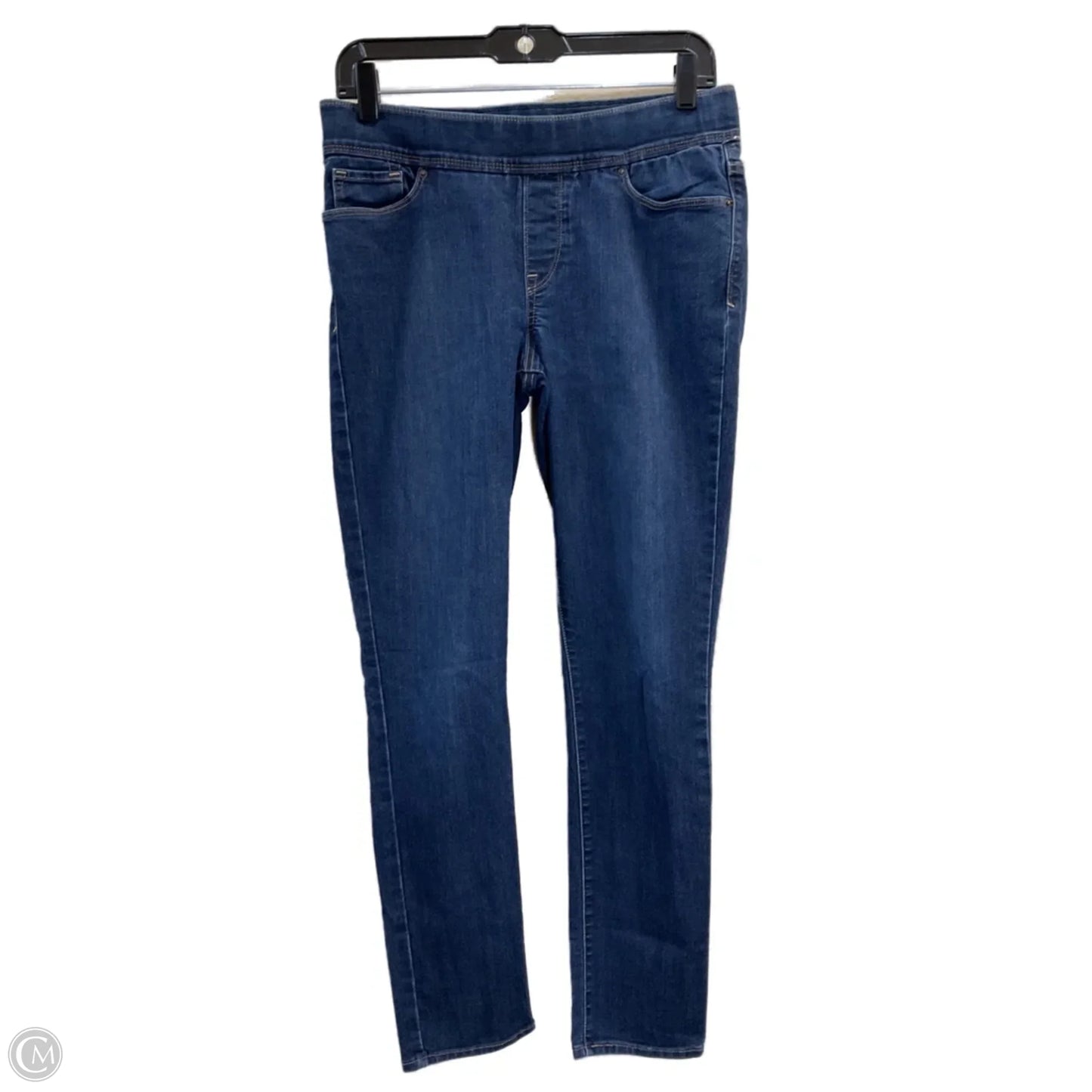 Jeans Cropped By Levis In Blue Denim, Size: 6