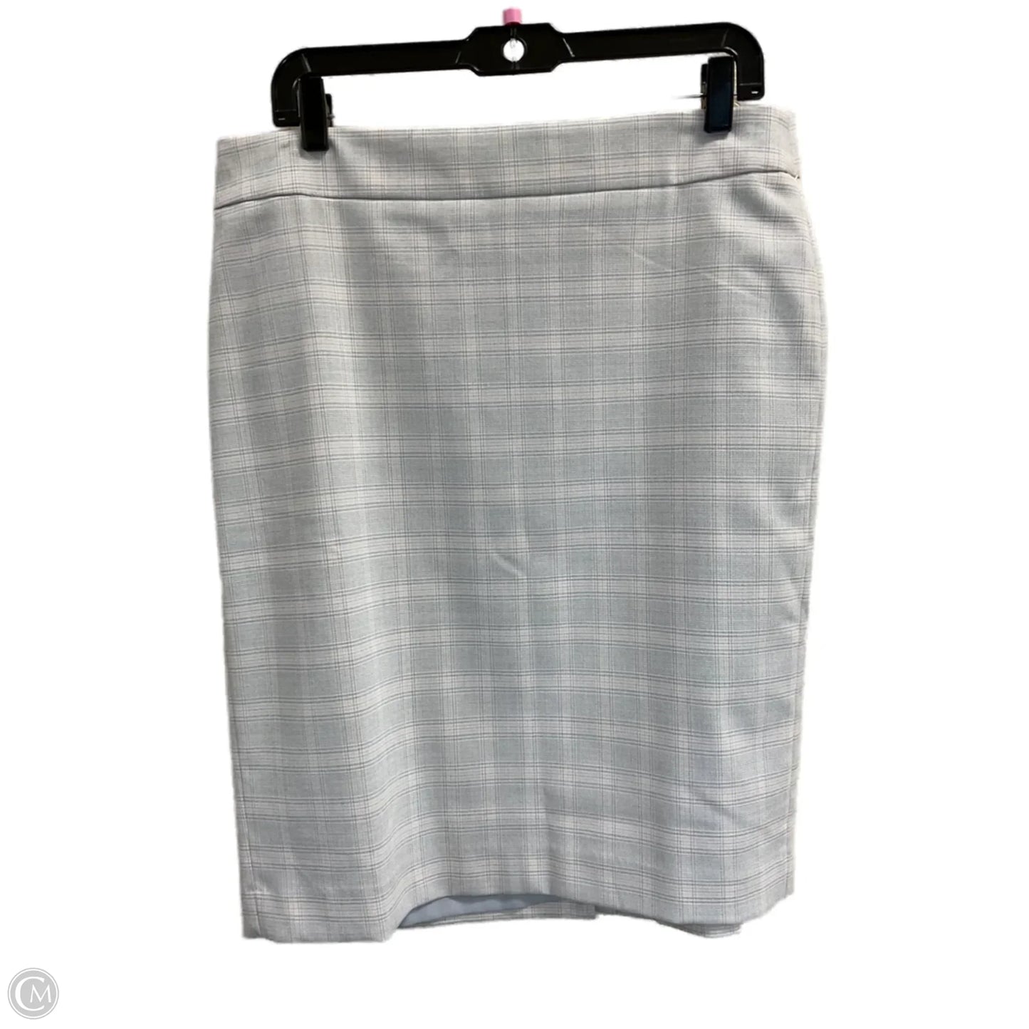 Skirt Mini & Short By Ann Taylor In Plaid Pattern, Size: L