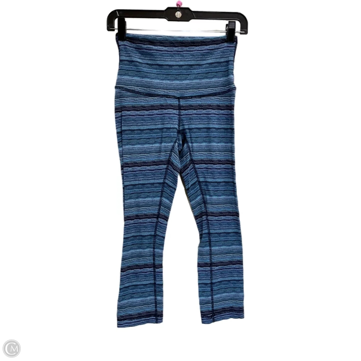 Athletic Leggings Capris By Lululemon In Blue, Size: S