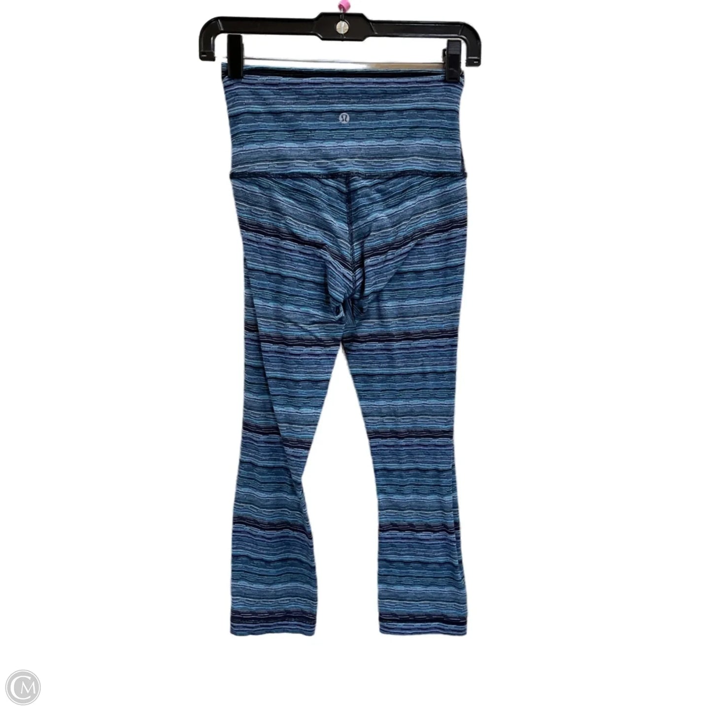 Athletic Leggings Capris By Lululemon In Blue, Size: S