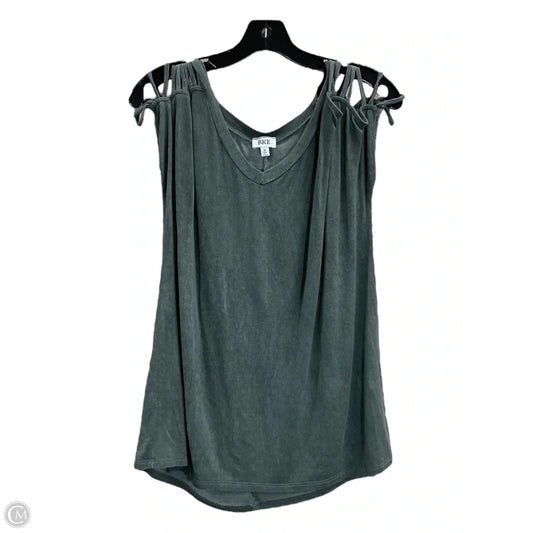 Top Short Sleeve By Bke In Green, Size: M