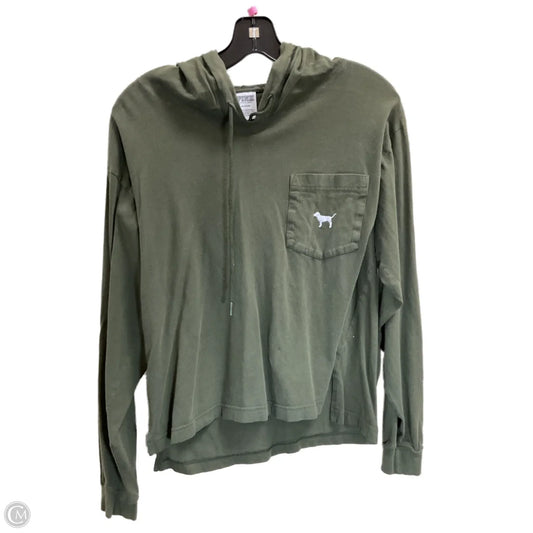 Top Long Sleeve By Pink In Green, Size: M