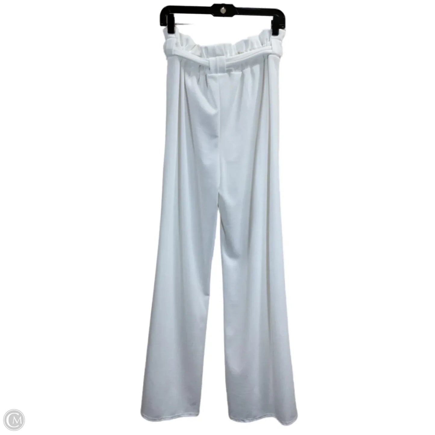 Pants Wide Leg By Clothes Mentor In White, Size: L