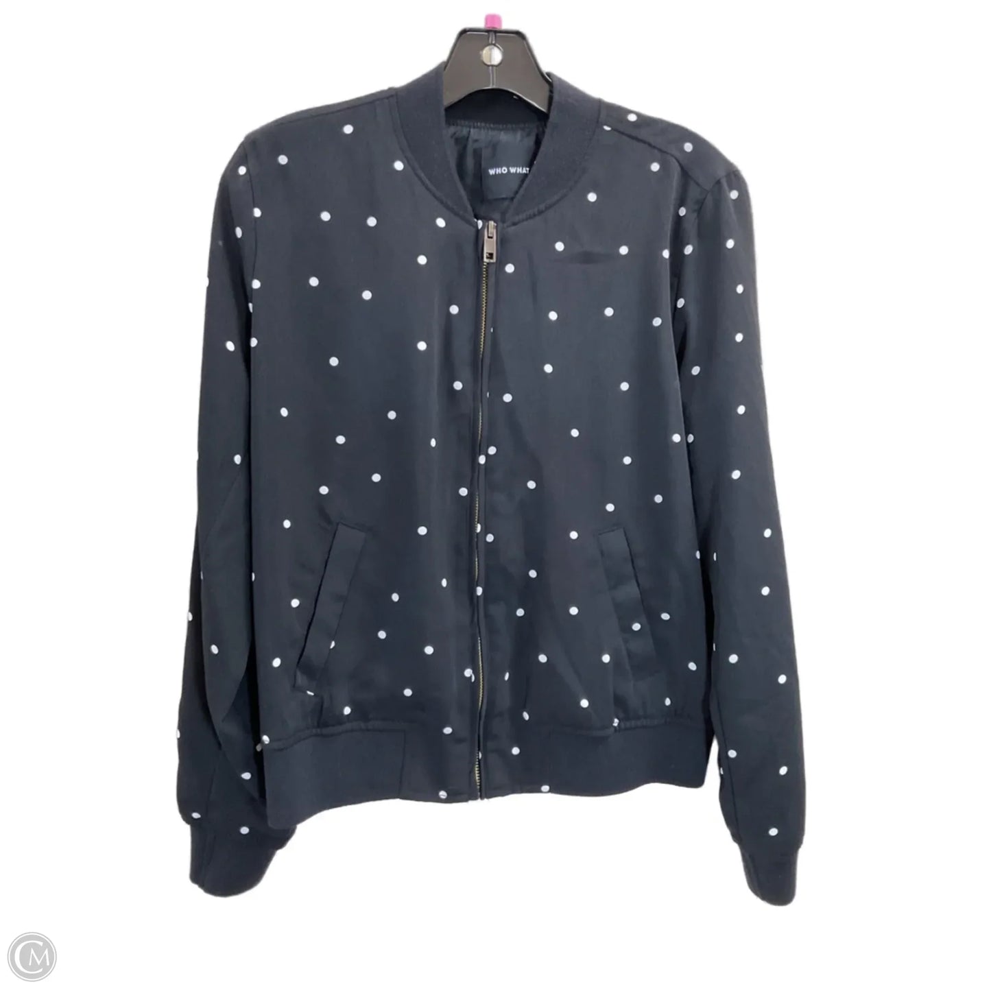 Jacket Other By Who What Wear In Polkadot Pattern, Size: M