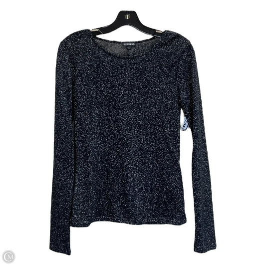Top Long Sleeve By Express In Black, Size: M