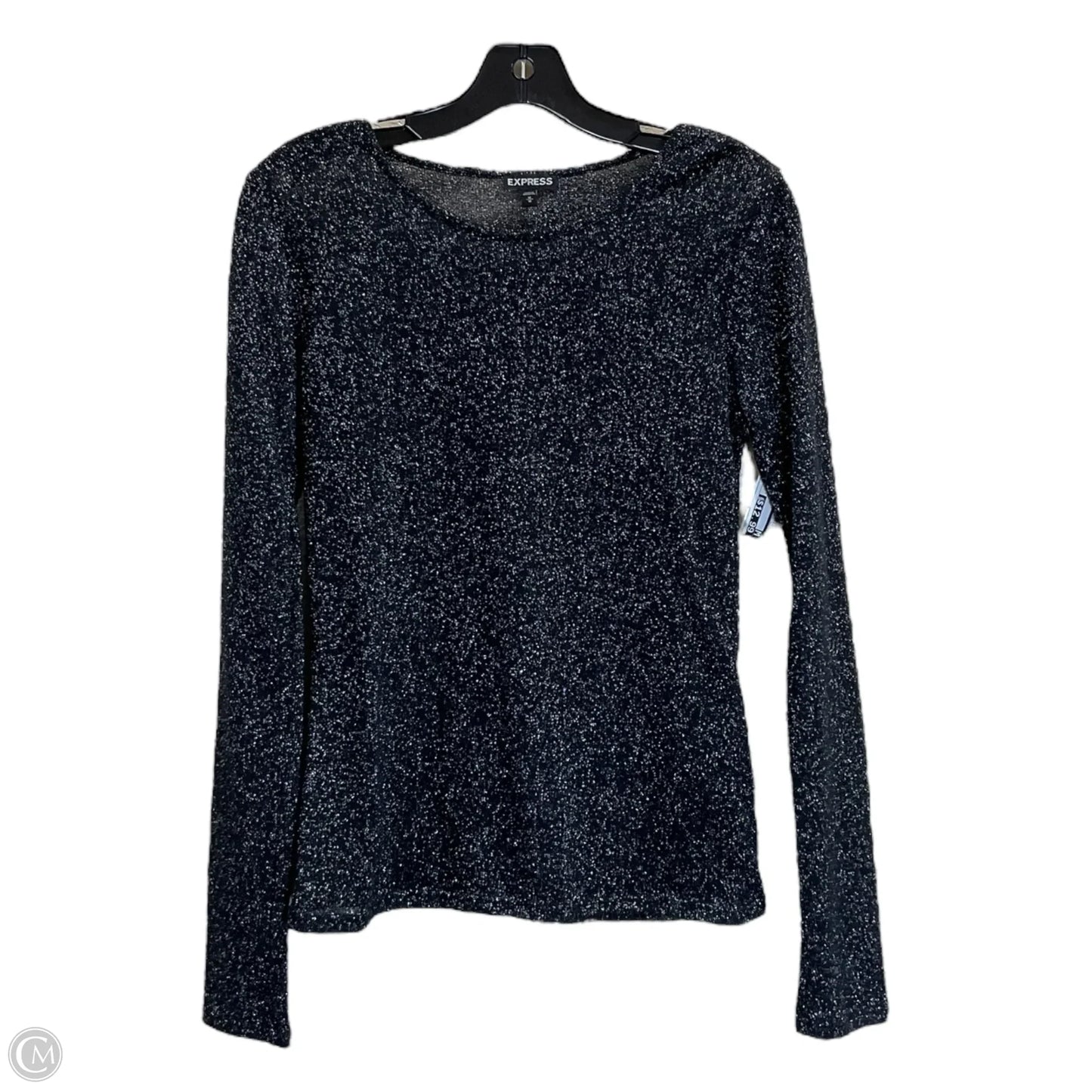 Top Long Sleeve By Express In Black, Size: M