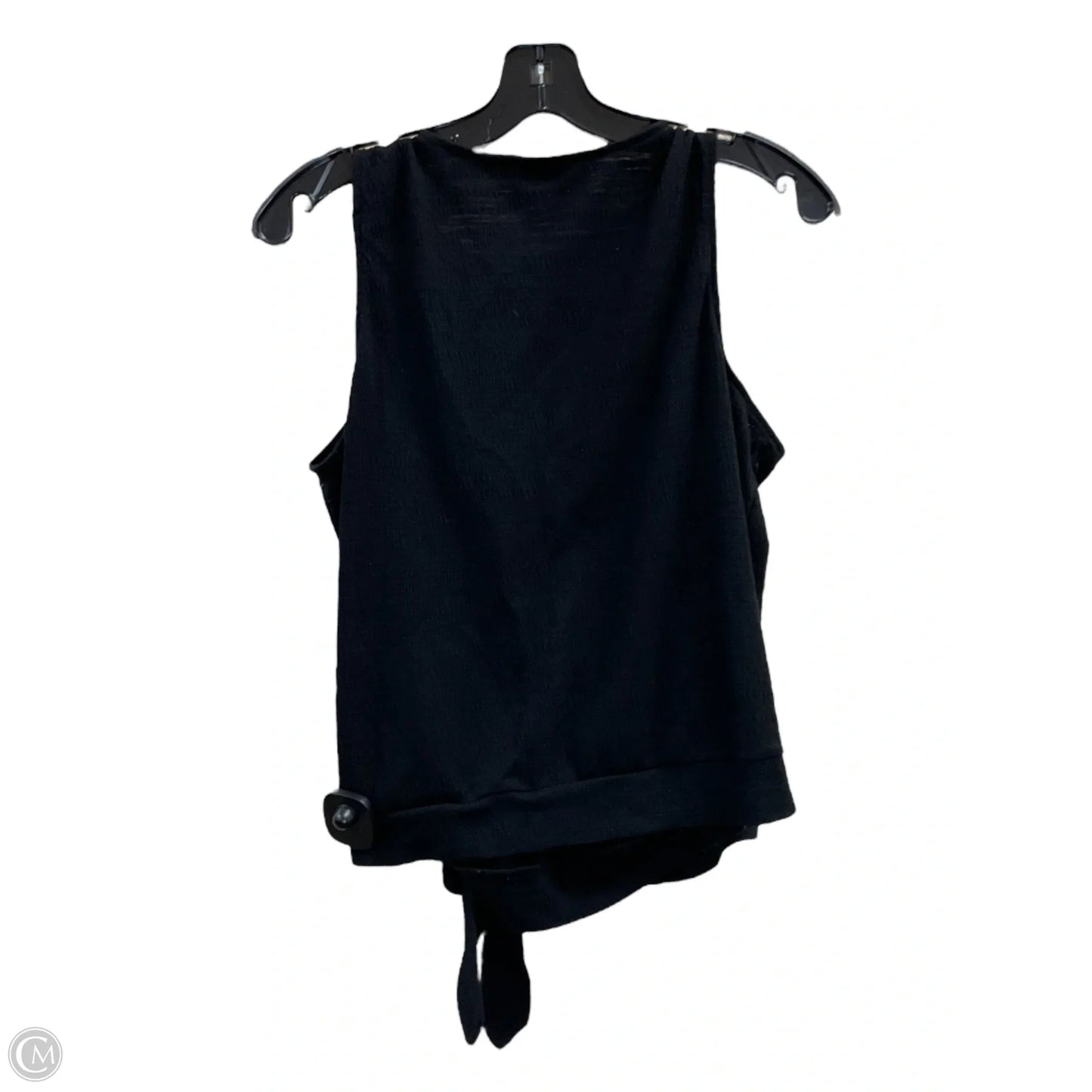 Top Sleeveless By Universal Thread In Black, Size: M