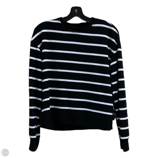 Top Long Sleeve By Danskin In Black & White, Size: Xs
