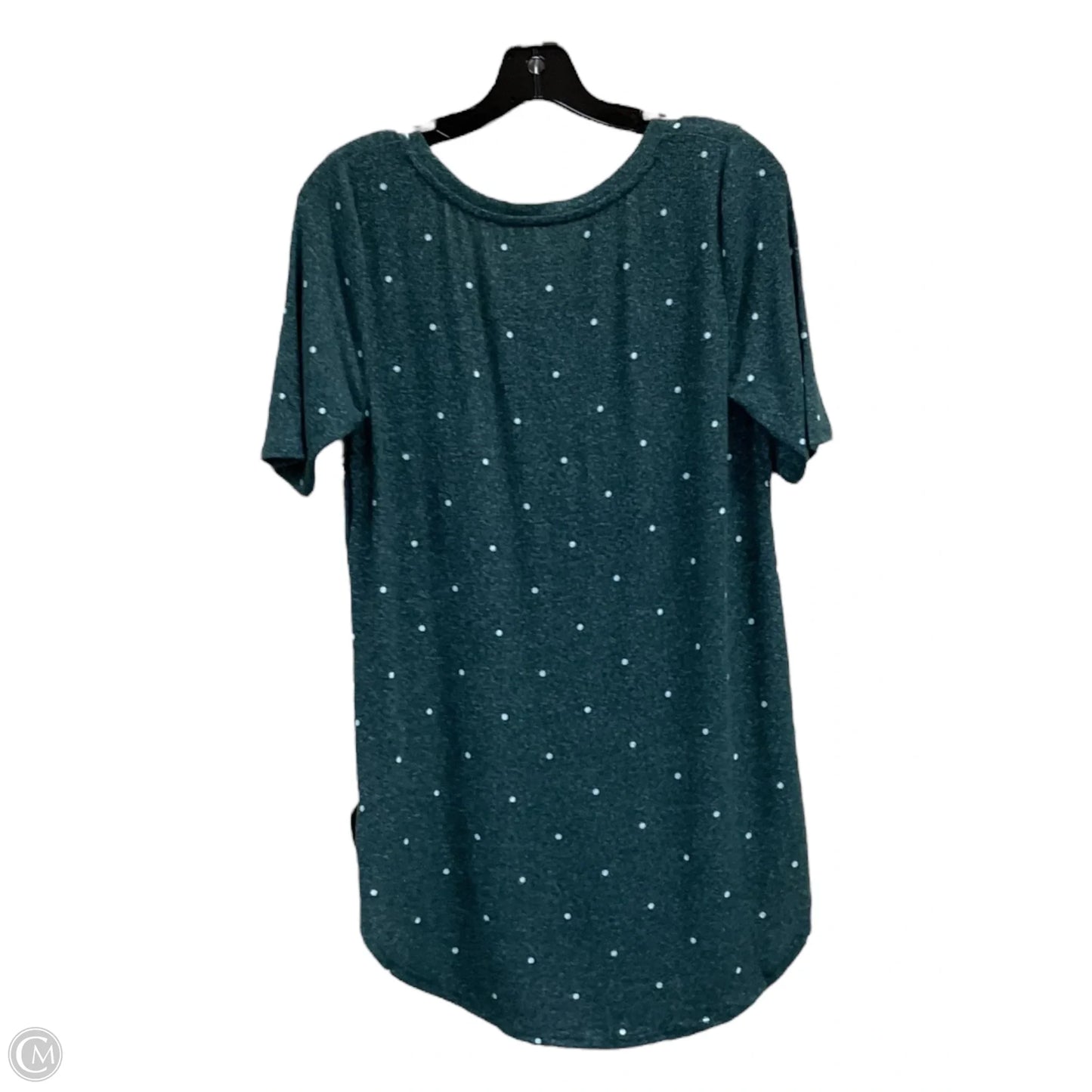 Tunic Short Sleeve By Maurices In Green, Size: M