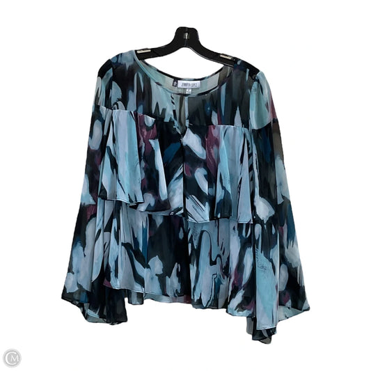 Top Long Sleeve By Jennifer Lopez In Multi-colored, Size: M