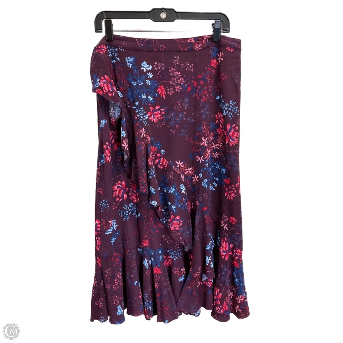 Skirt Midi By Liz Claiborne In Multi-colored, Size: M