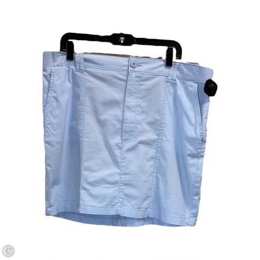 Skort By Lee In Blue, Size: 18