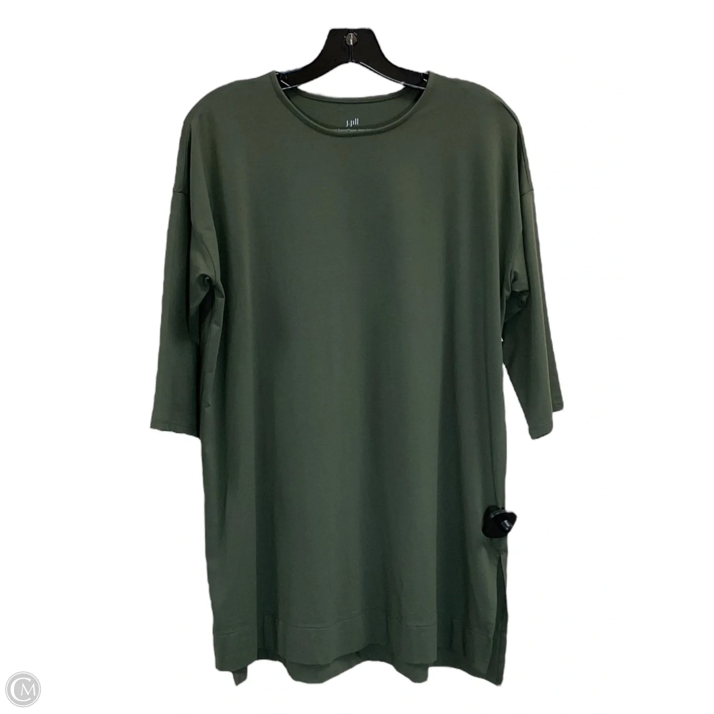 Tunic Long Sleeve By J. Jill In Green, Size: S