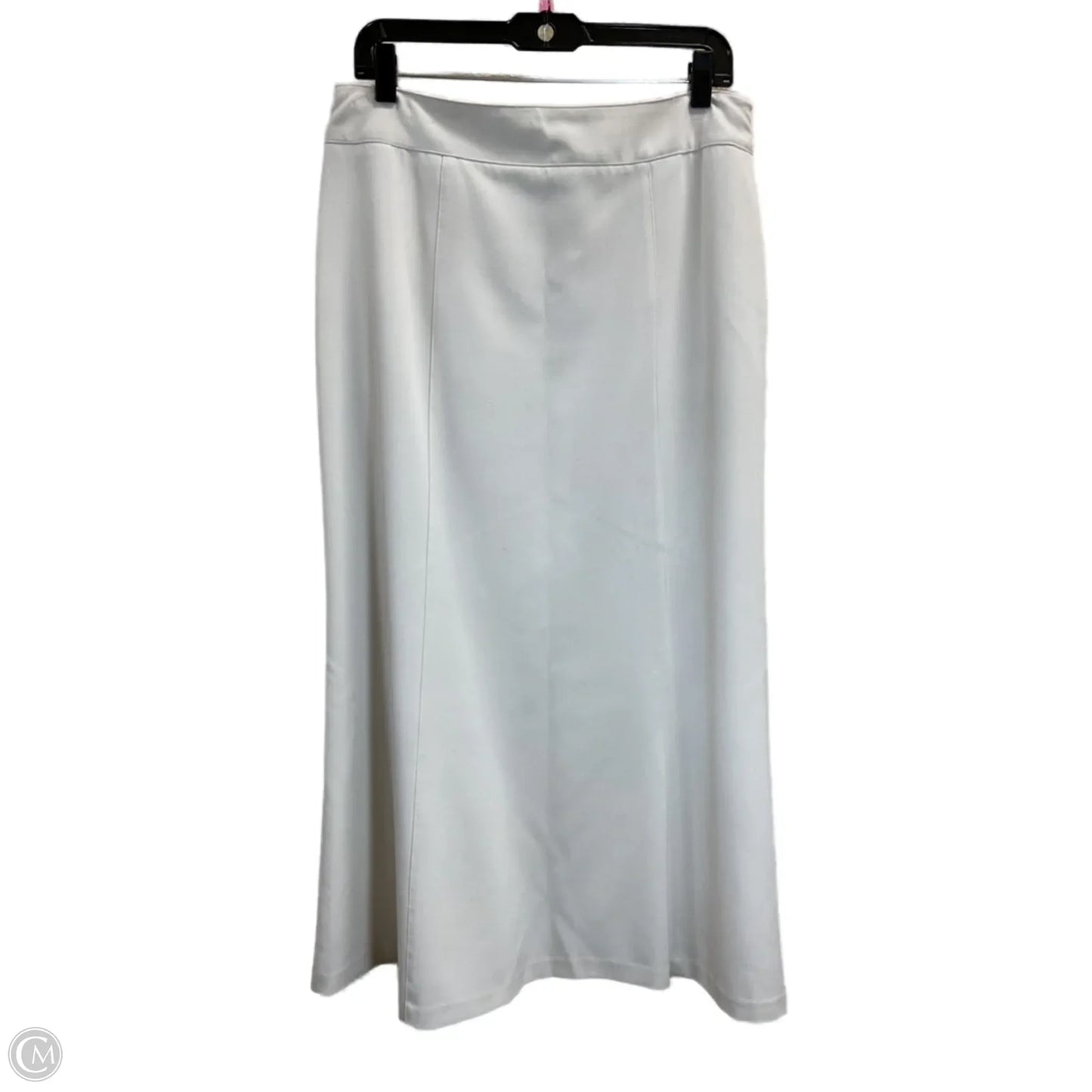 Skirt Maxi By Worthington In Cream, Size: L