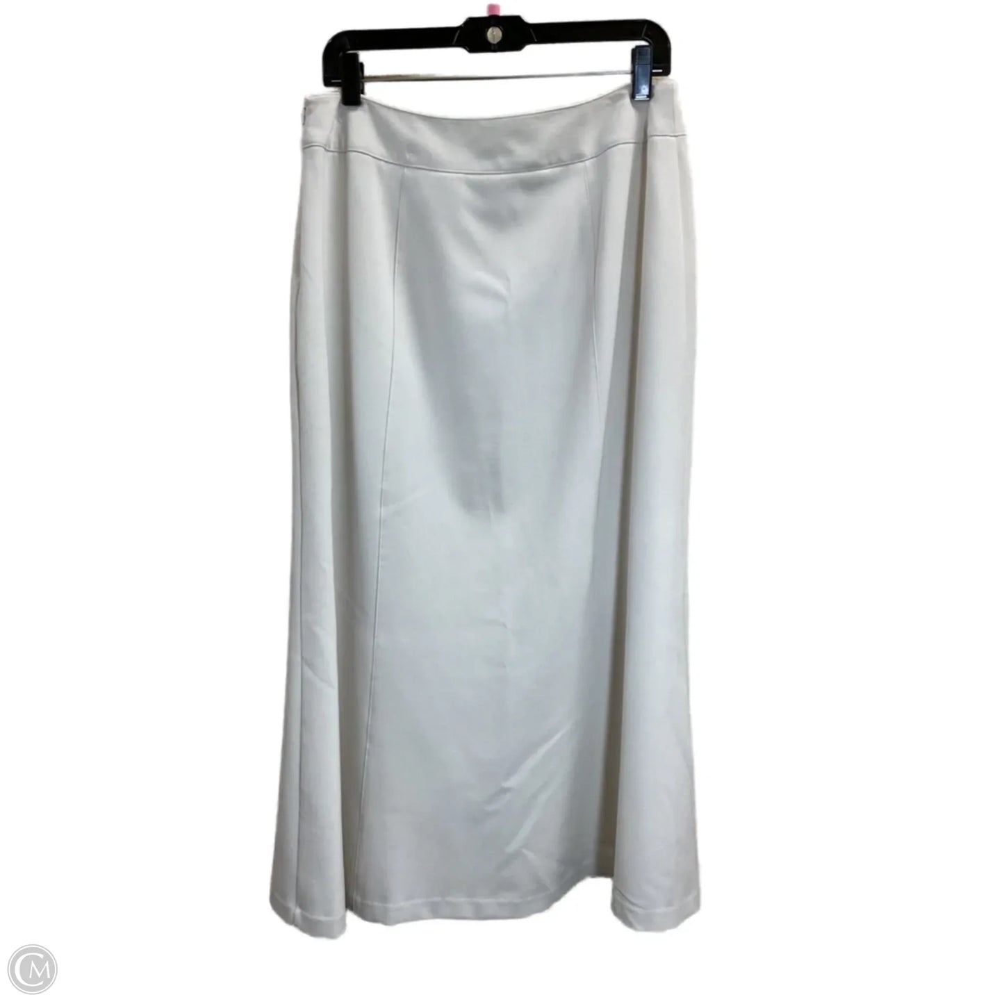 Skirt Maxi By Worthington In Cream, Size: L