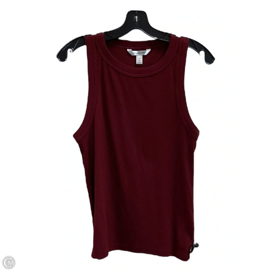 Tank Top By Banana Republic In Red, Size: L