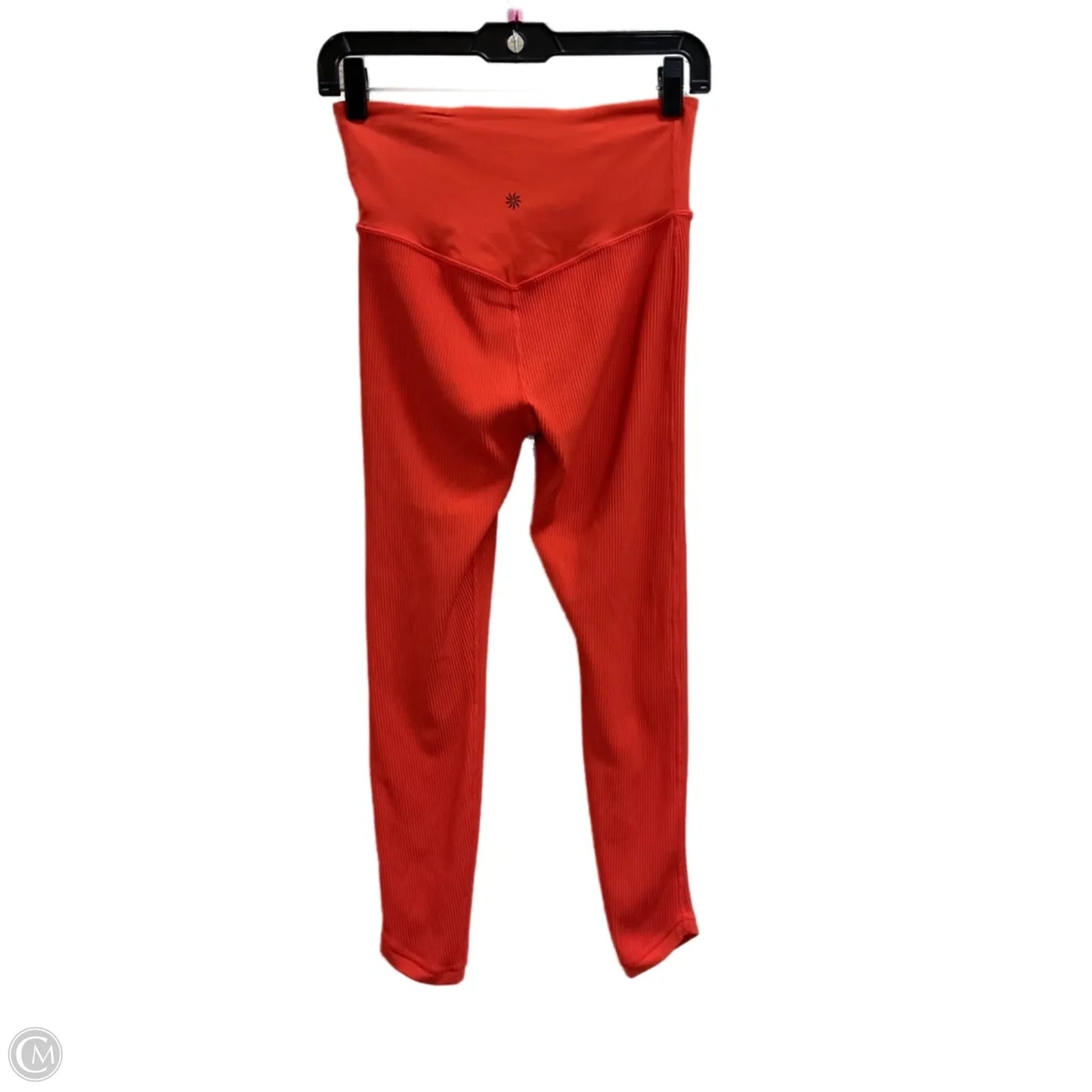 Athletic Leggings By Athleta In Orange, Size: S