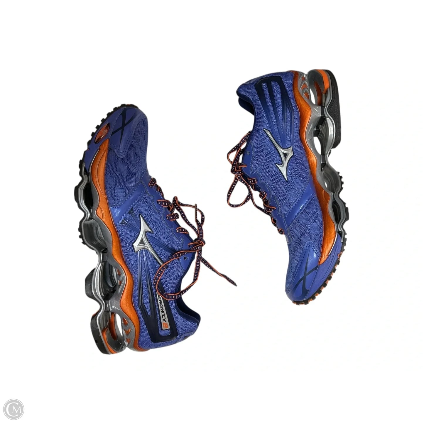 Shoes Athletic By Mizuno In Blue, Size: 7