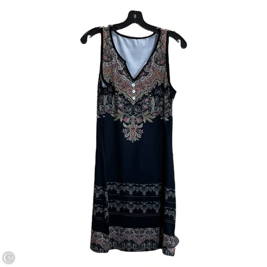 Dress Casual Short By Clothes Mentor In Black, Size: M