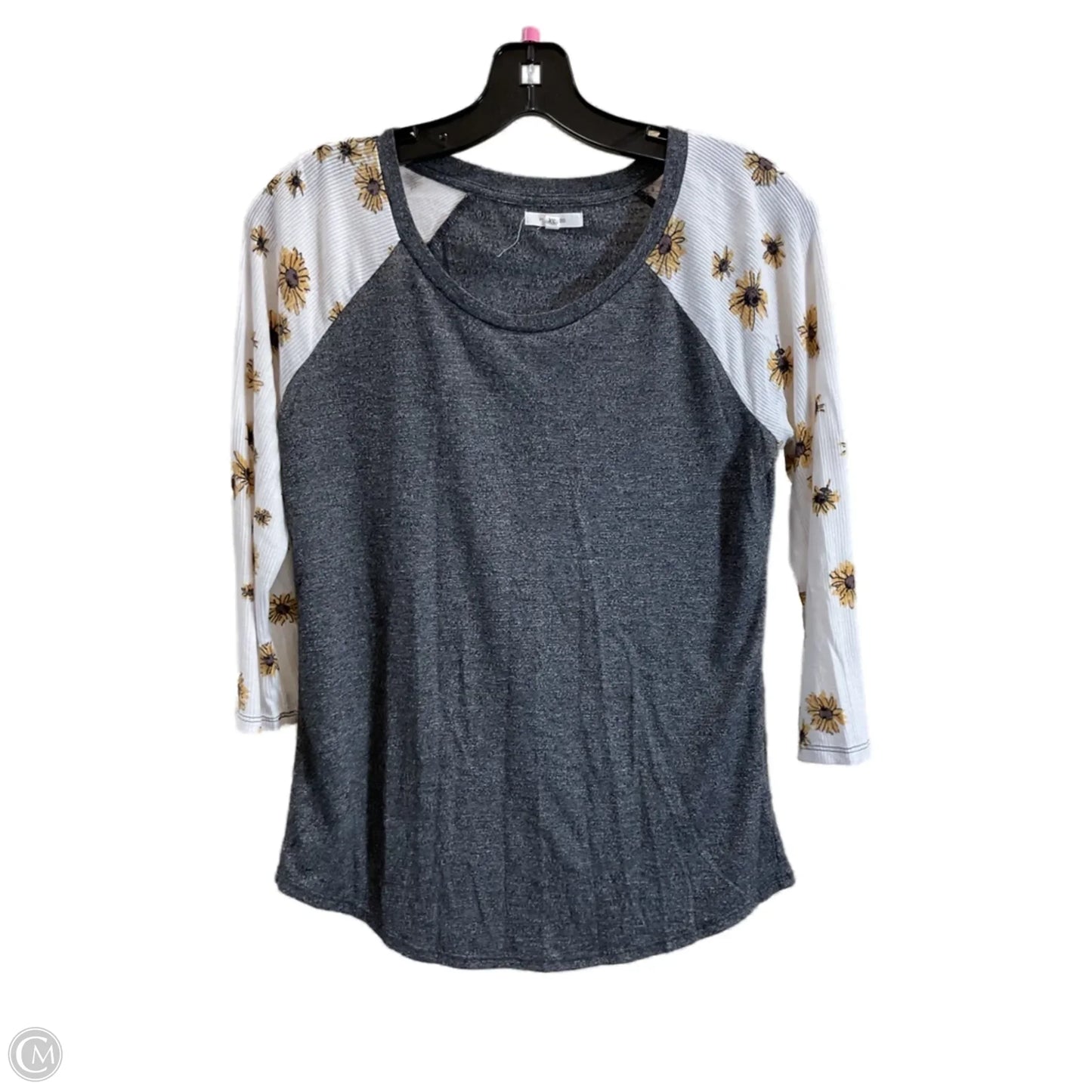 Top Long Sleeve By Maurices In Grey, Size: Xs