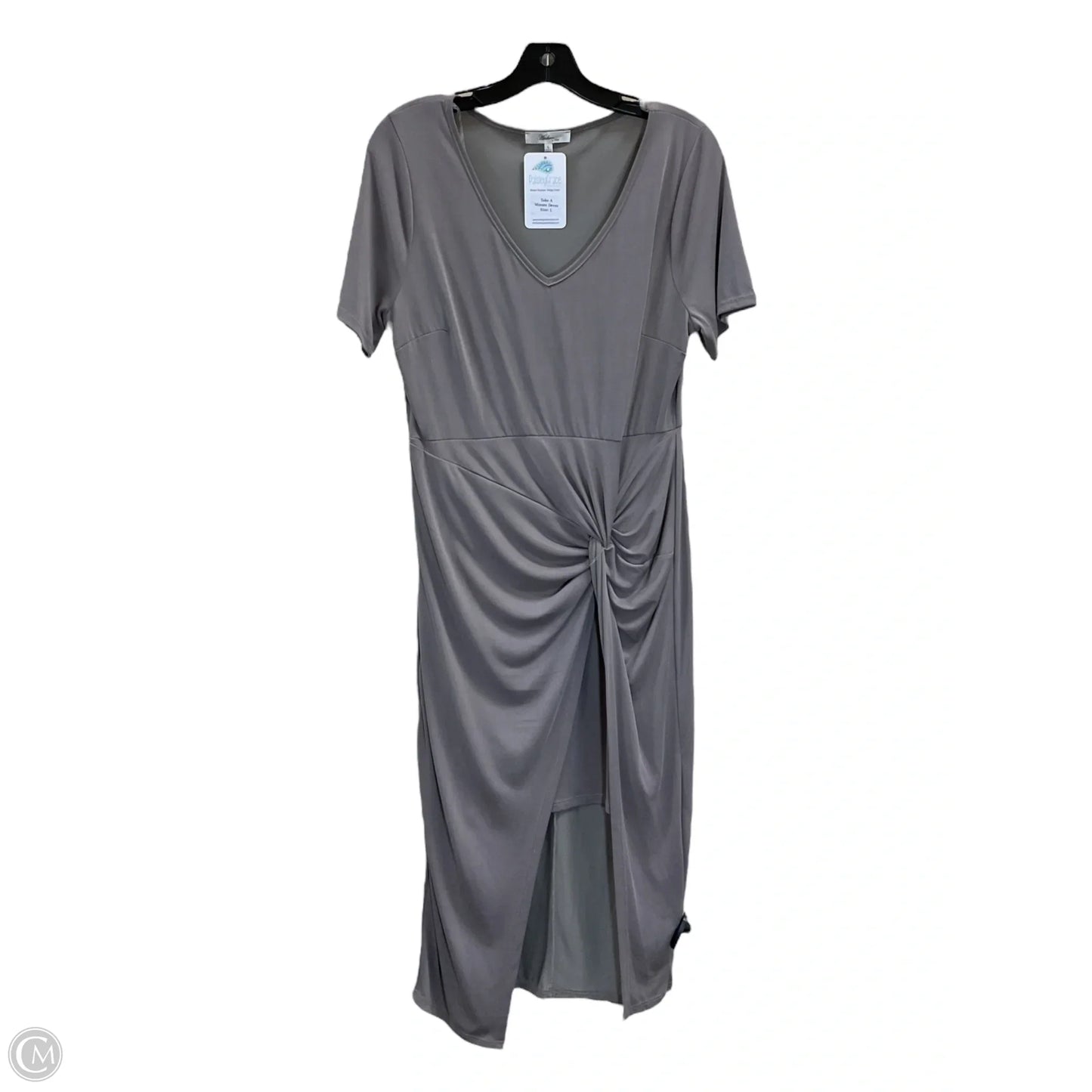 Dress Casual Midi By Andree By Unit In Brown, Size: L