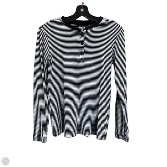 Top Long Sleeve By Duluth Trading In Black & Cream, Size: Xs