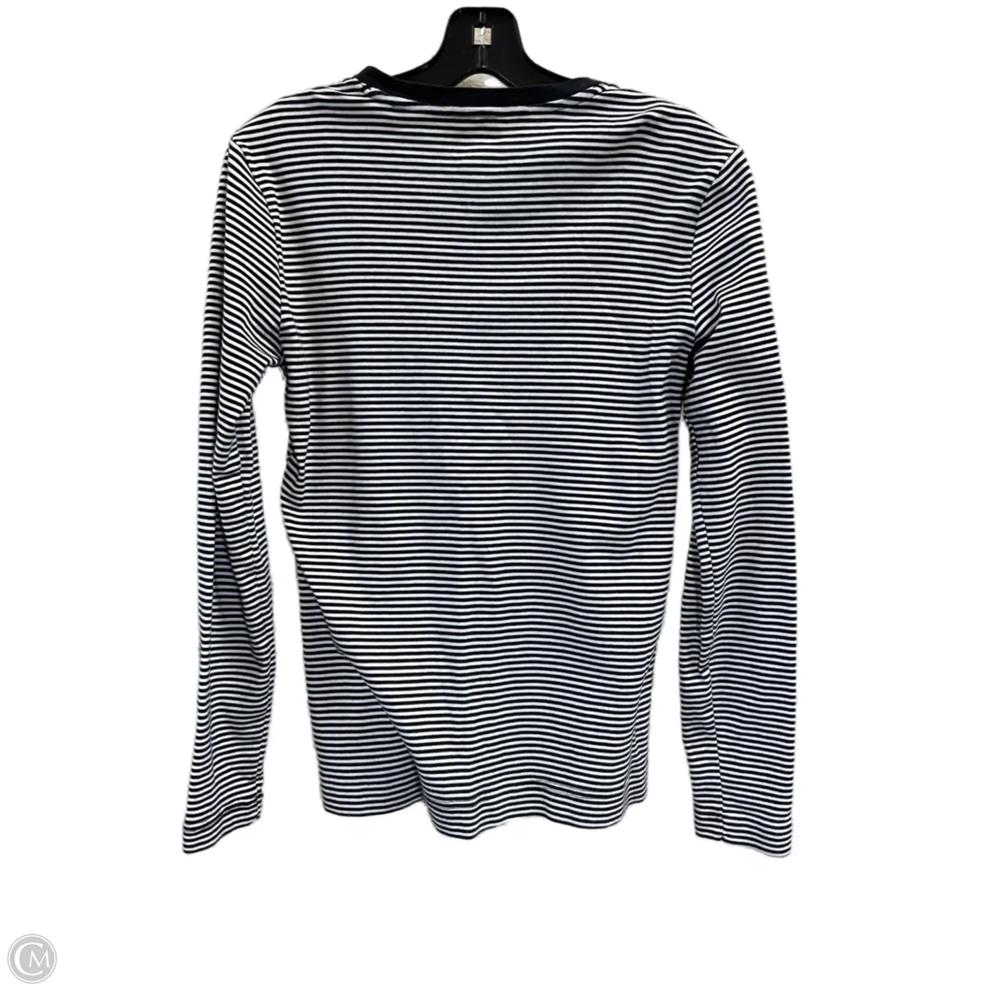 Top Long Sleeve By Duluth Trading In Black & Cream, Size: Xs